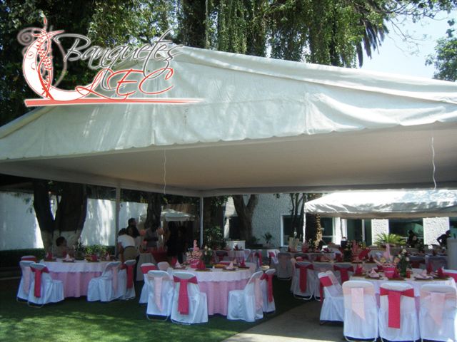 Montaje con carpa